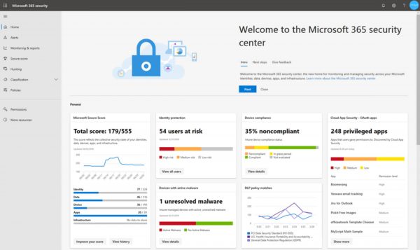 Microsoft 365 Security Center microsoft-security