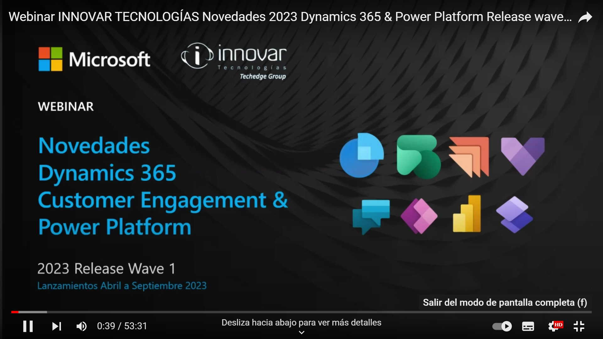 Novedades Dynamics 365 Release Wave 1 2023